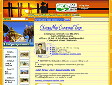 Tablet Screenshot of chiangmai-carnival.com